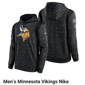 EUC NFL VIKINGS Football Critical Catch Hoodie